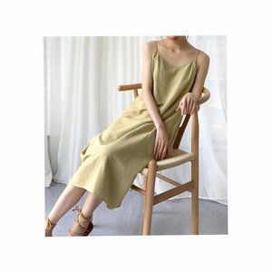 Natural Linen Dress